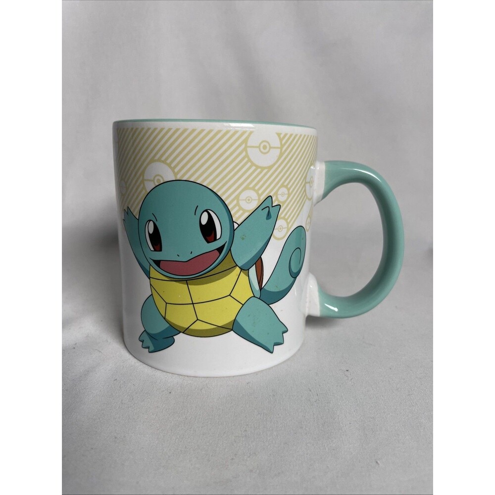 2016 Pokemon Squirtle Pokedex Just Funky Large 20 Oz Coffee Mug Cup
